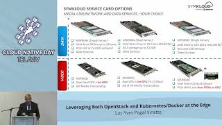 Leveraging both OpenStack and K8s/Docker at the Edge - Luc-Yves Pagal Vinette - CND Tel Aviv 2018