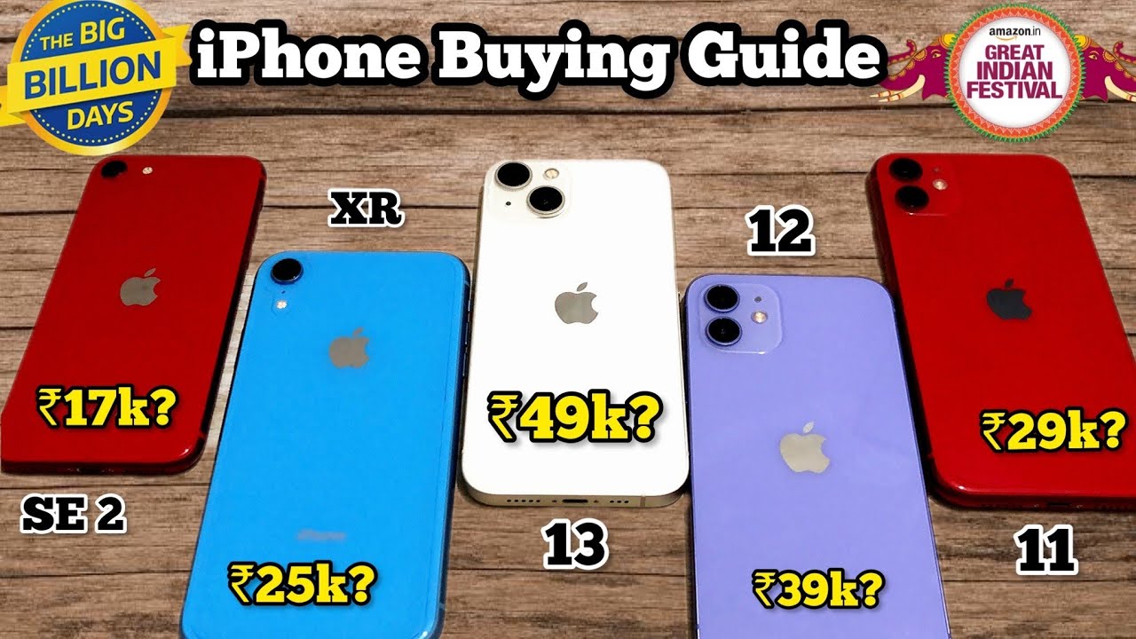 iPhone buying guide in Flipkart BBD sale And Amazon Great Indian