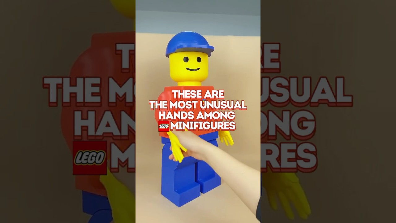 The Weirdest LEGO Minifigure Hands Ever! 