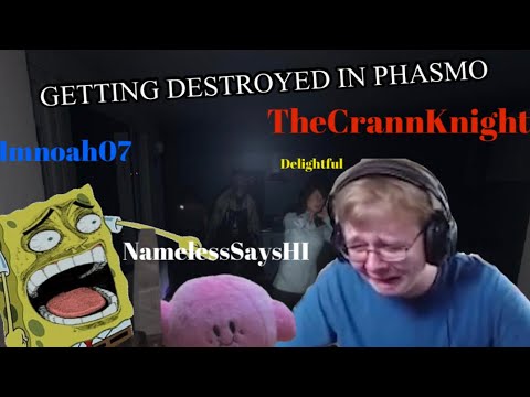 Getting absolutely DESTROYED in PHASMOPHOBIA with the BOYS - YouTube