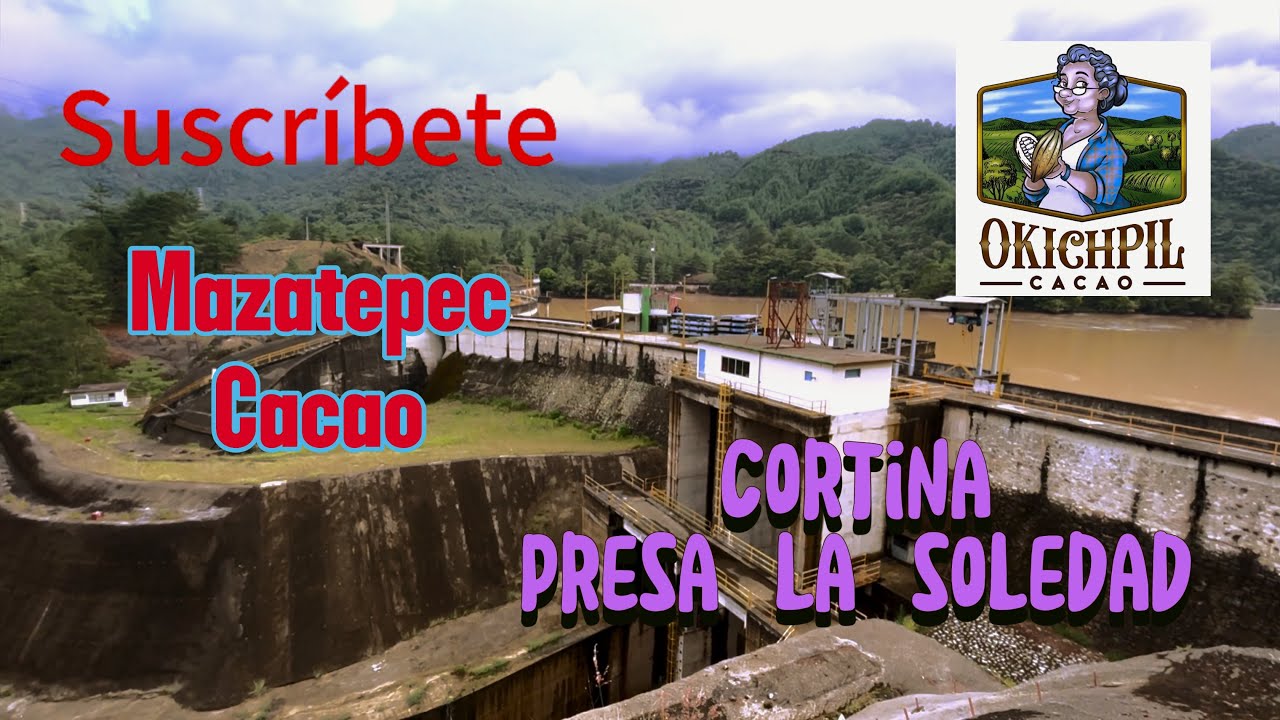 Una vista de la cortina (Presa la soledad)