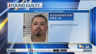 Las Cruces man found guilty of sexual assault of minor