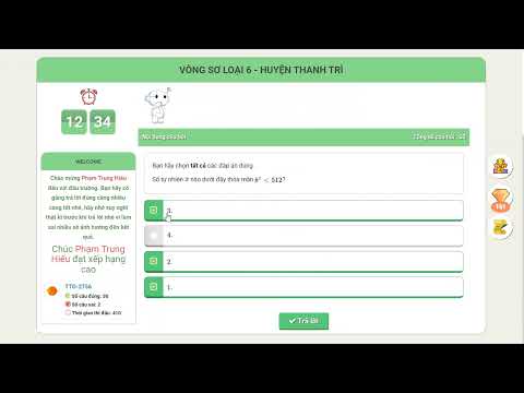 Video VioEdu Đấu trường toán học 2021-2022 - khối 6 - huyện... - youtube