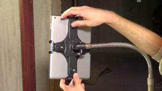 CTA Digital Gooseneck Tablet Floor Stand / Pedestal Review - Height adjustable (PAD-UAFS)
