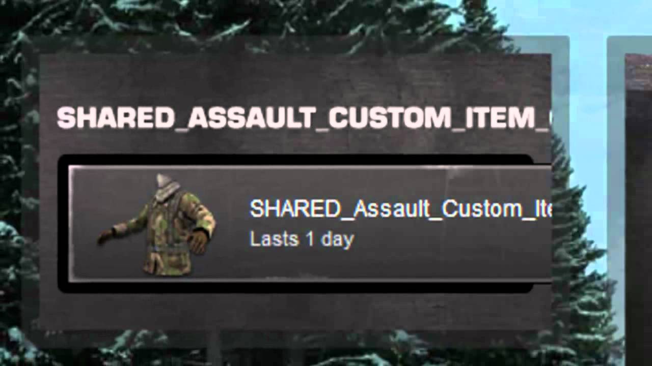 Battlefield Play4Free - Redeem Codes - Woodland Combat Uniform [December]