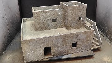 Stucco Painting Tutorial for MDF wargaming models