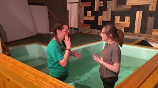 Audrey's Baptism