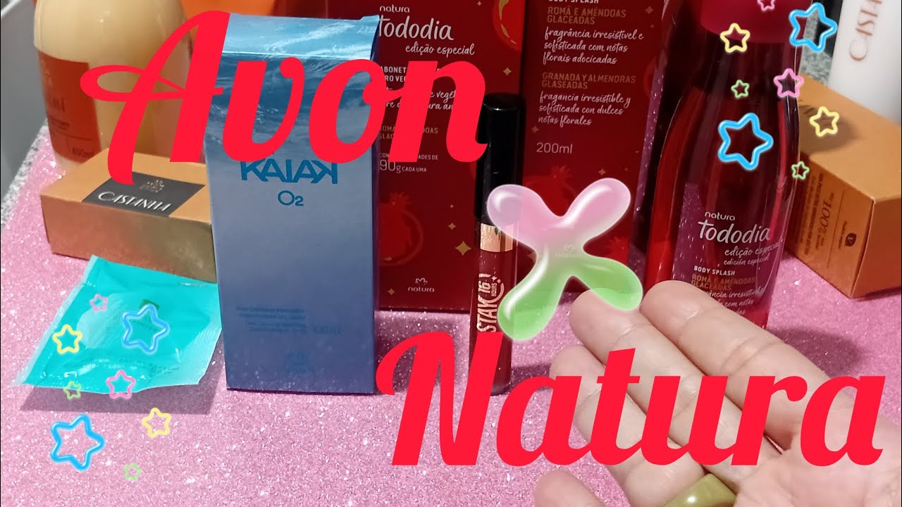 ABERTURA📦DE CAIXA📦AVON📦NATURA📦POR THAIS HELENA