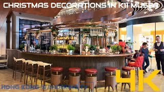 Christmas decorations in k11 musea hong kong (ultra hd 4k)