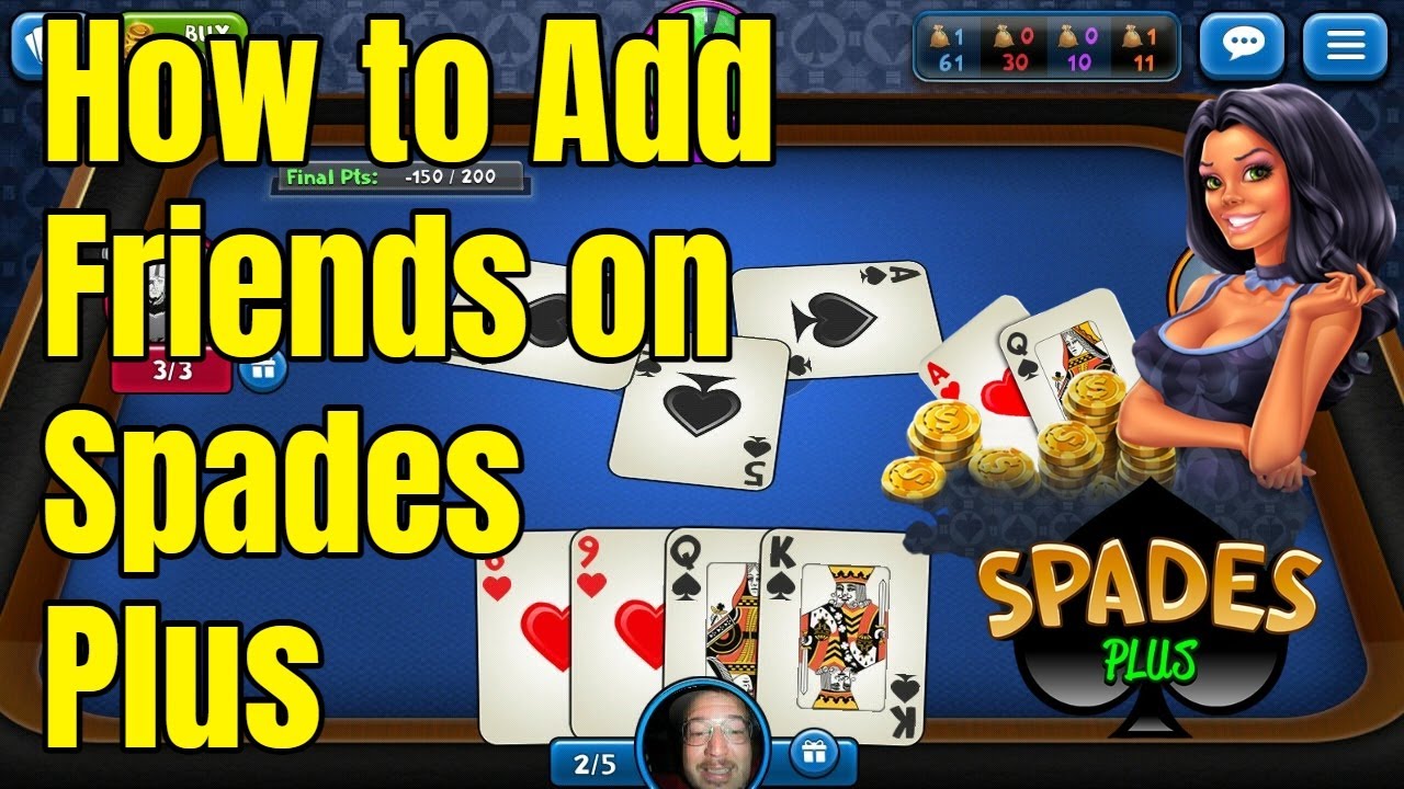 How To Add Friends On Spades Plus | Invite Friends On Spades Plus