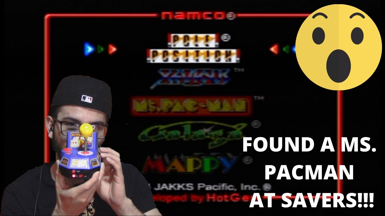 FOUND A MS. PAC-MAN AT SAVERS!!