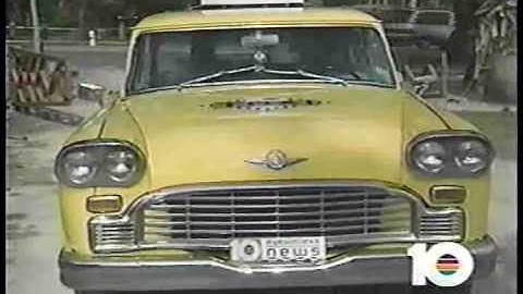 Taxi Ride - Steve Weber as Forrest Gump on Channel 10 Miami