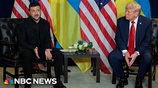 LIVE: Trump holds meeting with Zelenskyy at NATO summit | NBC News