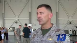 CBS 13 reports on VMA-211's redesignation as F-35 squadroon