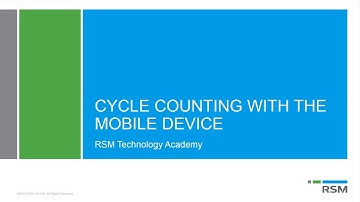 Cycle Counting with a Mobile Device - Microsoft D3FO