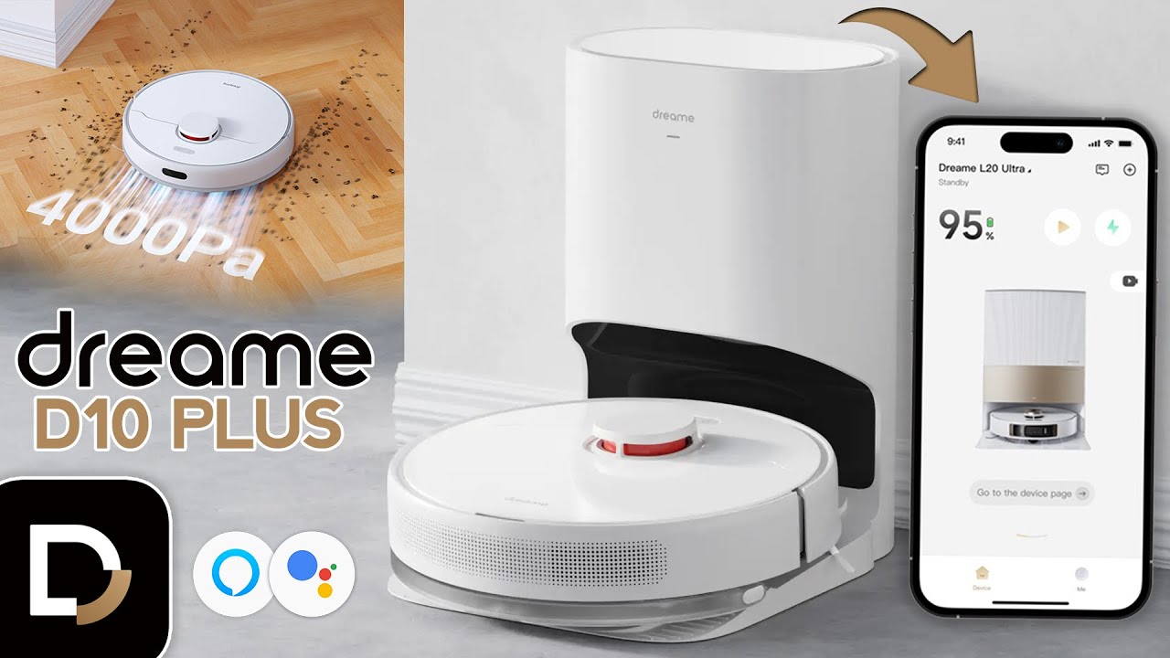 Dreame Introduces DreameBot D10 Plus with 45 Days of Independent Cleaning