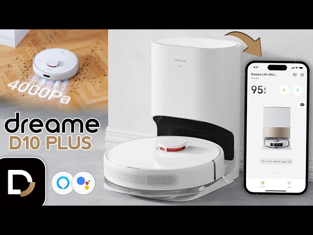 What's so amazing about the Dreame D10 Plus Smart Robot Vacuum? 🤔 It gives  you a hassle-free cleaning experience by vacuuming, mopping…