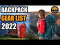 Best 05 backpacking gear  2022  backpacking gear list  2022  the gear lab backpacking list 05