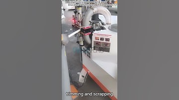 Automatic Folding Arm Curved and Straight Line Edge Banding Machine Trimming Machine MY11