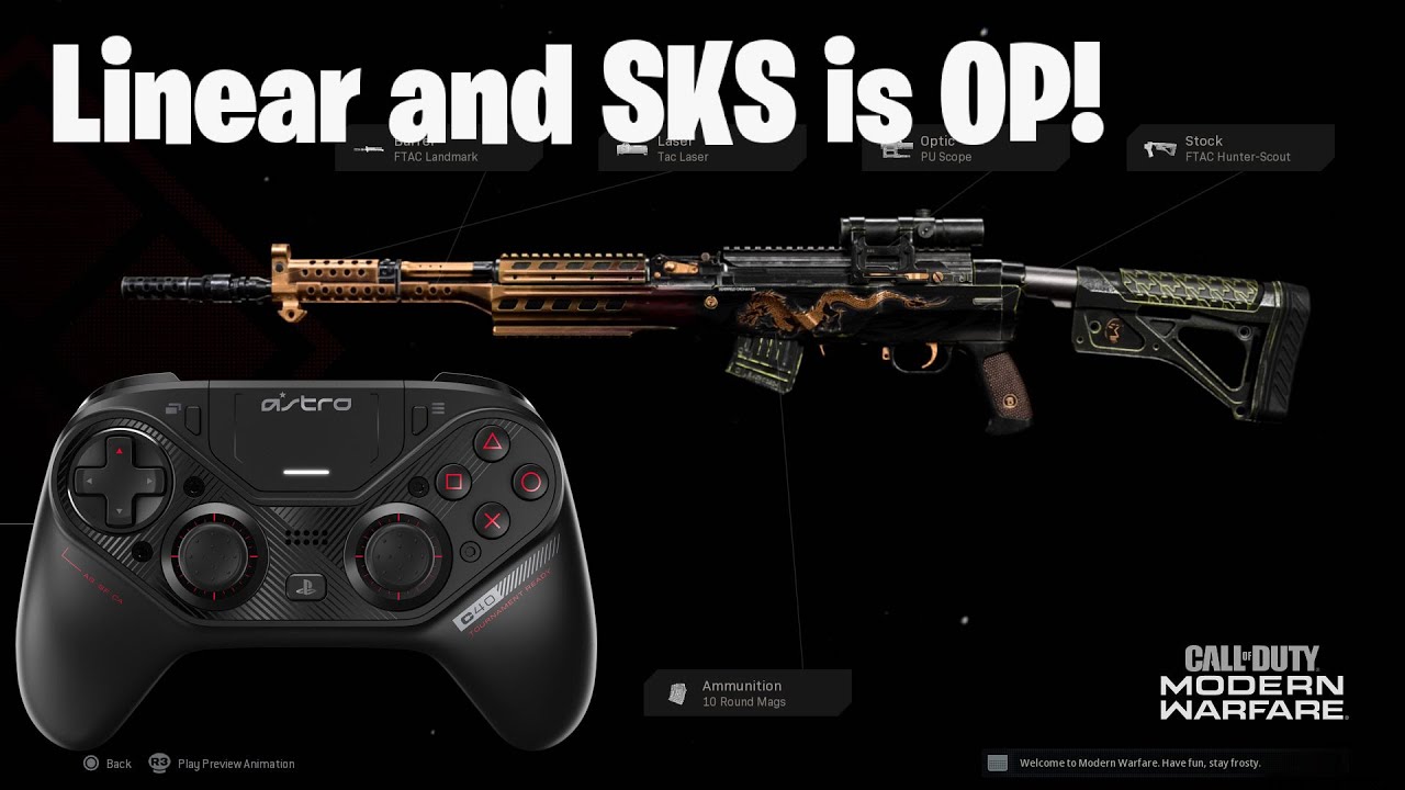 OP SKS Loadout with Utility Tool Blueprint