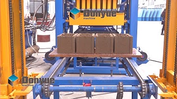 QT4 -15 automatic concrete flyash brick block making machine
