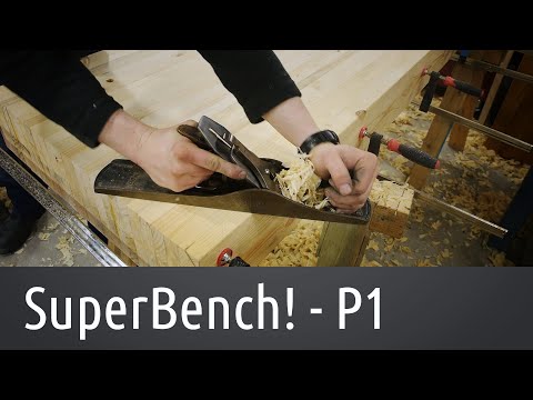 superbench part 1 building a heavy duty roubo style workbench top