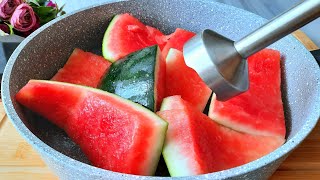 Do not throw away the watermelon peel!! It is so delicious that I make it almost every day.