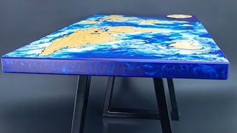 Epoxy World Map 🗾 Table