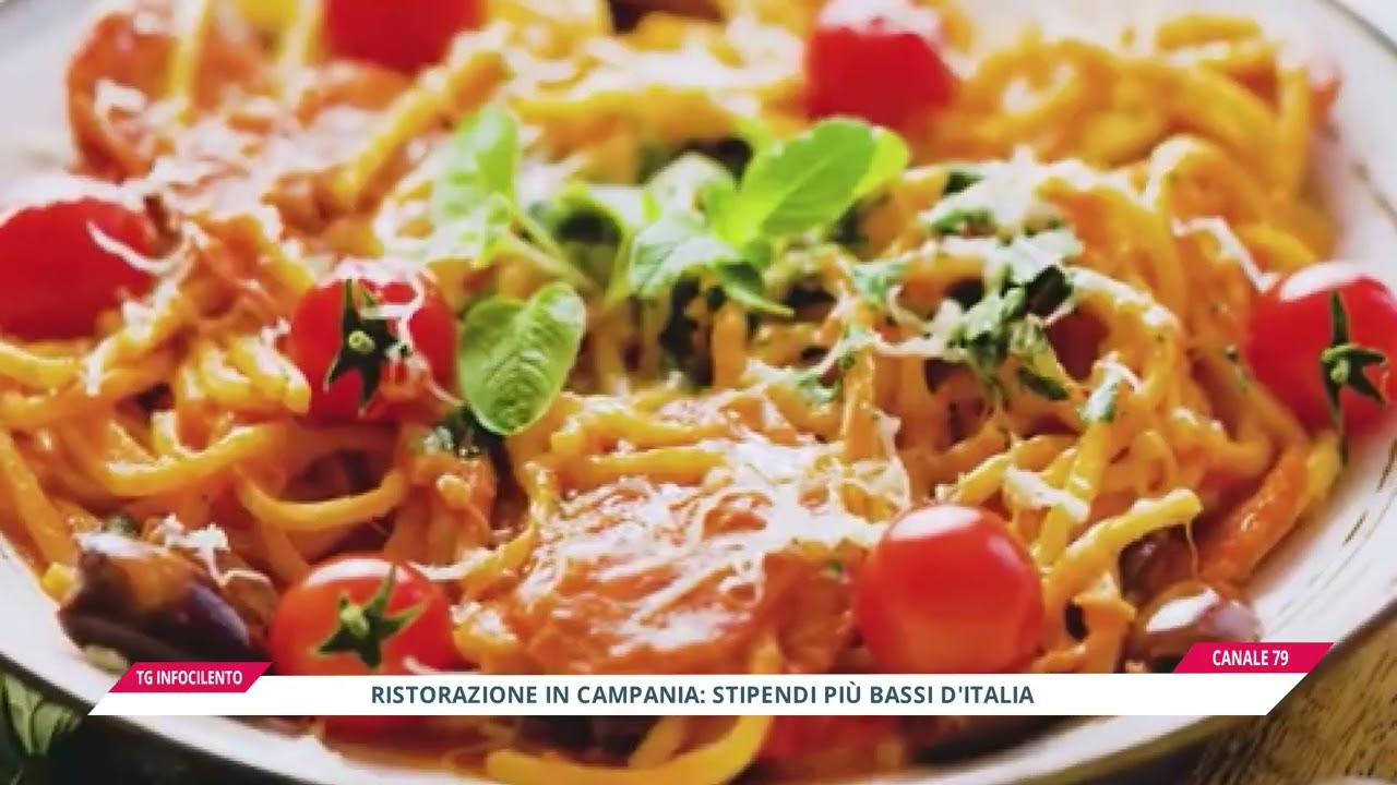 Ristorazione in Campania: stipendi più bassi d'Italia