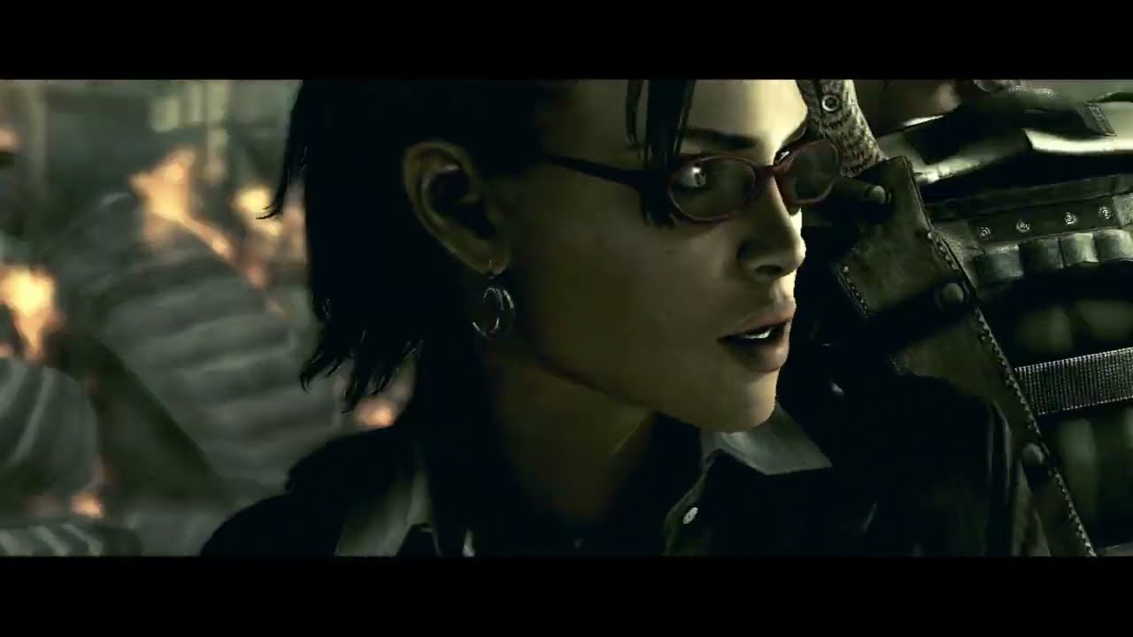 Resident Evil 5 Gold Edition All Cutscenes Full  Movie [PC]