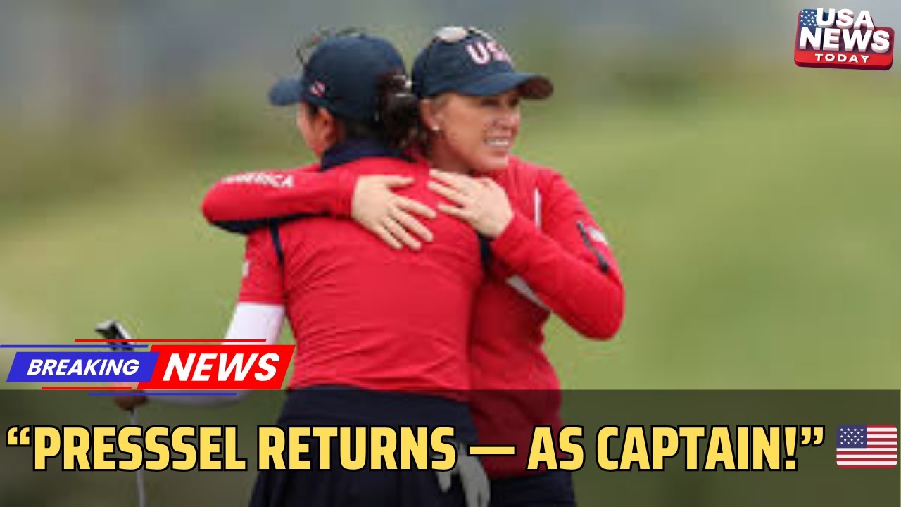 Morgan Pressel Named 2026 U.S. Junior Solheim Cup Captain 🇺🇸⛳ । USA NEWS TODAY