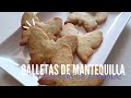 GALLETAS DE MANTEQUILLA/AMAPOLAS/FÁCILES Y DELICIOSAS