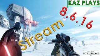 Stream 8.6.16 ◄KAZ► Stormtrooper Kaz in Battlefront