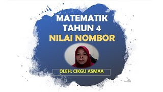 MATEMATIK TAHUN 4 / NOMBOR DAN OPERASI / KENAL DAN TULIS NOMBOR