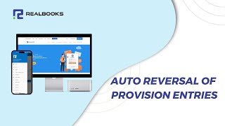 Auto Reversal of Provision Entries - RealBooks | Online Accounting Software screenshot 1