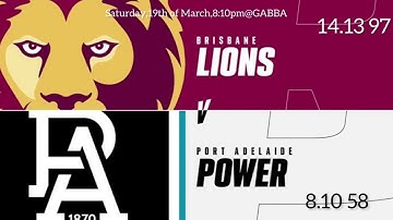 My round 1 AFL 2022 predictions