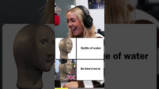 British Girl Reacts to Bri’ish Memes!😂(HILARIOUS)#shorts