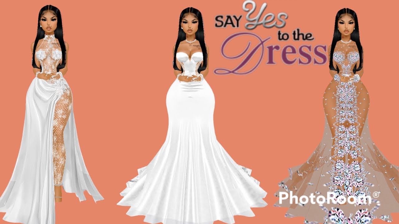 Seven wedding dress ideas💡//IMVU