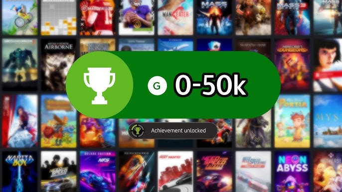 Xbox Achievement Unlocks/Gamerscore Boost, Fast & Legit, (READ  DESCRIPTION)