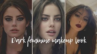 Dark feminine Makeup look🥀2023 | TikTok Compilations