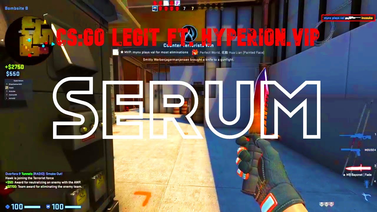 CS:GO Legit ft. Hyperion.vip - YouTube