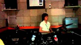 lesphone band studio drum lesson