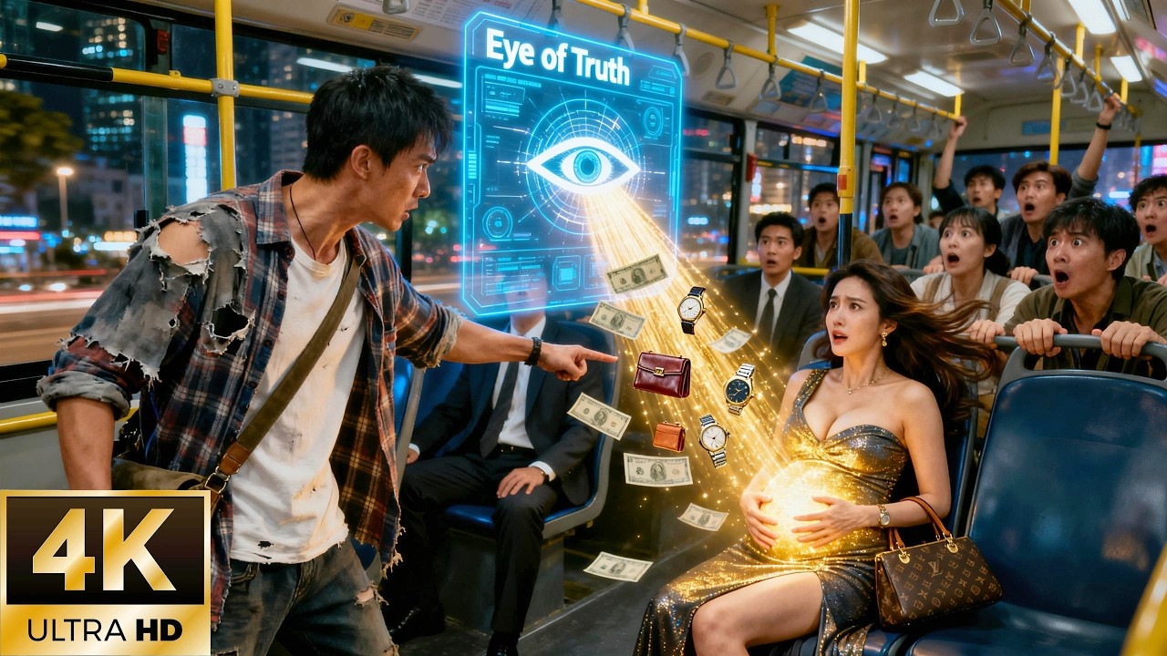 Insulted over a bus seat!He activates his system—Eye of Truth!Exposes the thief’s fake pregnancy!