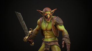 UE Animatons demo Goblin grade 1