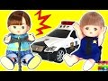 メルちゃん おもちゃ 警察ごっこ❤️あおくんがコンビニでお菓子を盗んで逮捕！いたずら食べ逃げバイキンマンもたいほだよ☆アンパンマン コンビニ パトカー おままごと ごっこ遊び 警察官 おもしろ アニメ