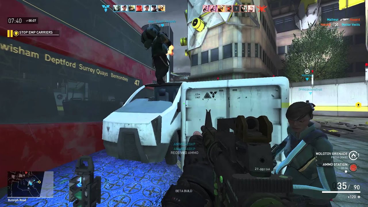 [53]. Dirty Bomb gameplay - Stoker [Bronze M4 loadout]