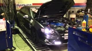 Ford Falcon FG on Dyno - Raptor Premium Supercharger kit