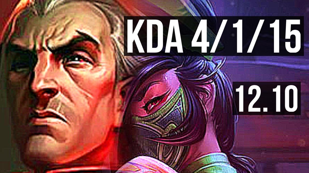 SWAIN vs AKALI (MID) | Rank 6, 4/1/15 | NA Challenger | 12.10