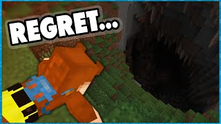 Minecraft But You Can Only Go Down (Was A Bad Idea) - DPadGamer