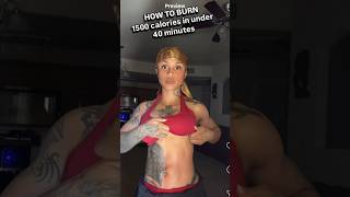 HOW TO BURN CALORIES FAST